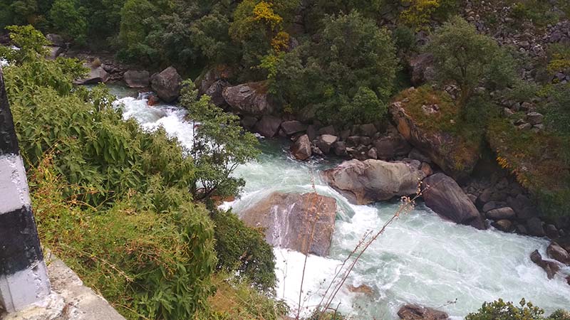 File - A view of Karnali River below the Karnali Highway in Kalikot district, on October 29, 2019. Photo: Suresh Chaudhary/THT
