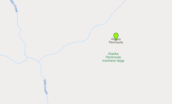 Photo:Alaska Peninsula/ Google Maps