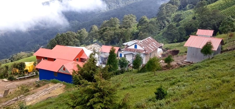 A scenic view of Gothe Singh Homestay in Temkemayum Rural Municipality, on Wednesday. Photo; THT