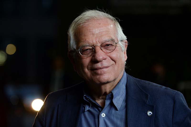 Josep Borrell, European Union High Representative for Foreign Affairs and Security Policy departs from a meeting at the EU summit, amid the coronavirus disease (COVID-19) outbreak, in Brussels, Belgium, on Monday, July 20, 2020. Photo: Reuters