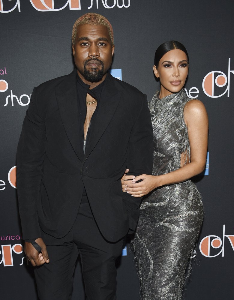 Photo: Kanye West a nd Kim/AP