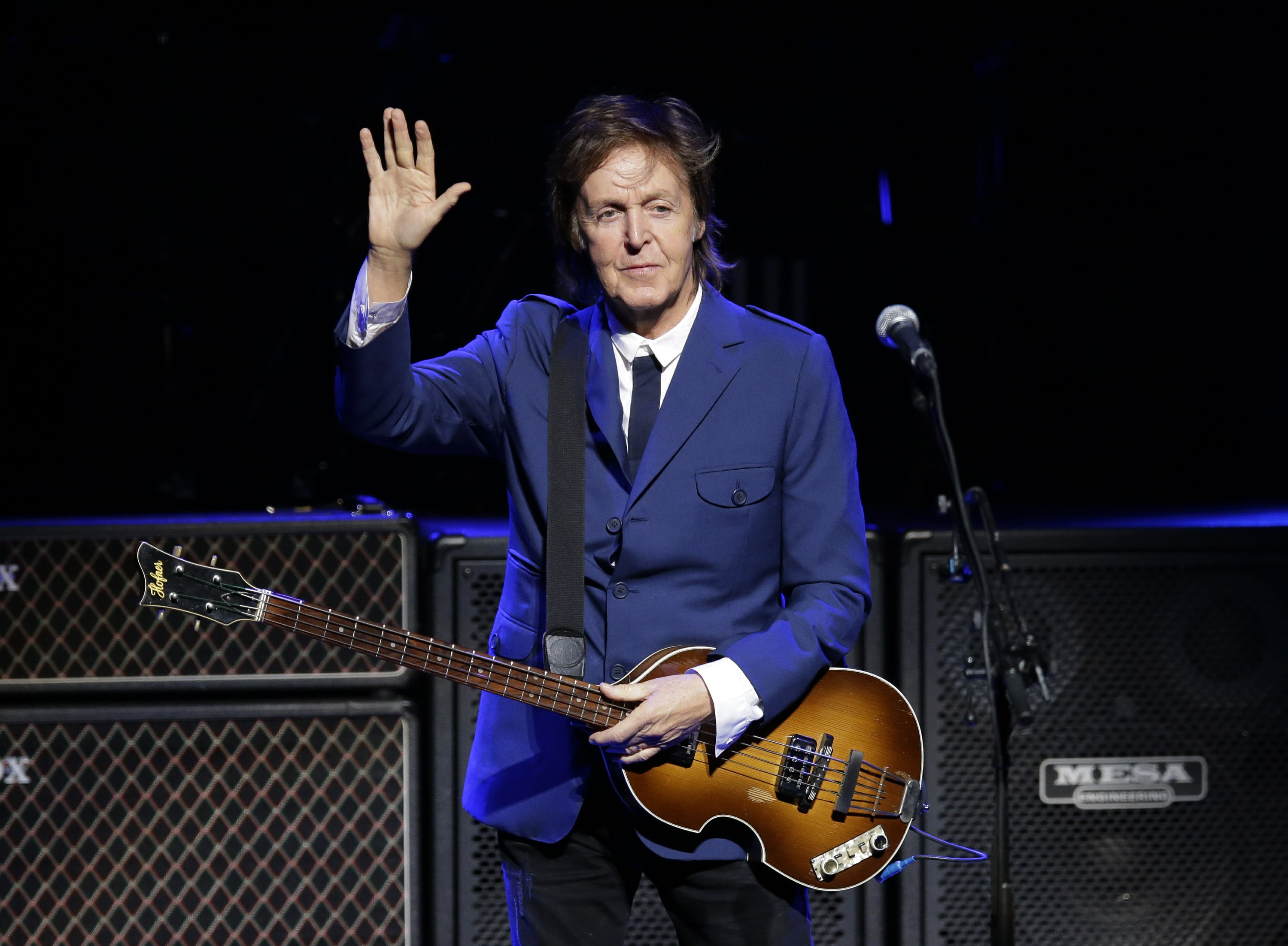 Paul McCartney. Photo Courtesy: AP