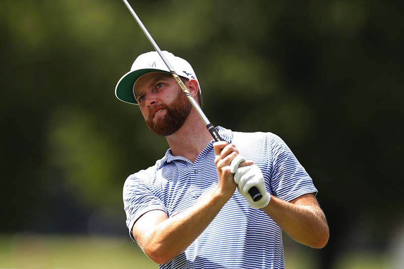 Chris Kirk drives on the 15th tee during the second round of the Rocket Mortgage Classic golf tournament, at the Detroit Golf Club in Detroit, on Friday, July 3, 2020. Photo: AP