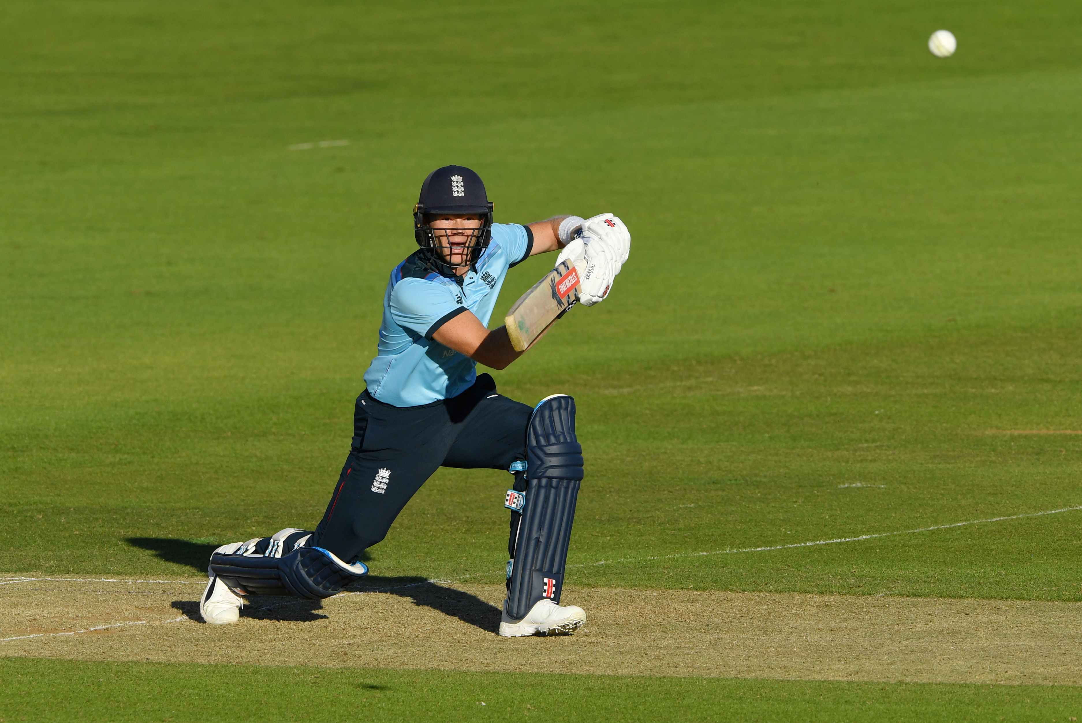 England's Sam Billings in action. Photo: Reuters