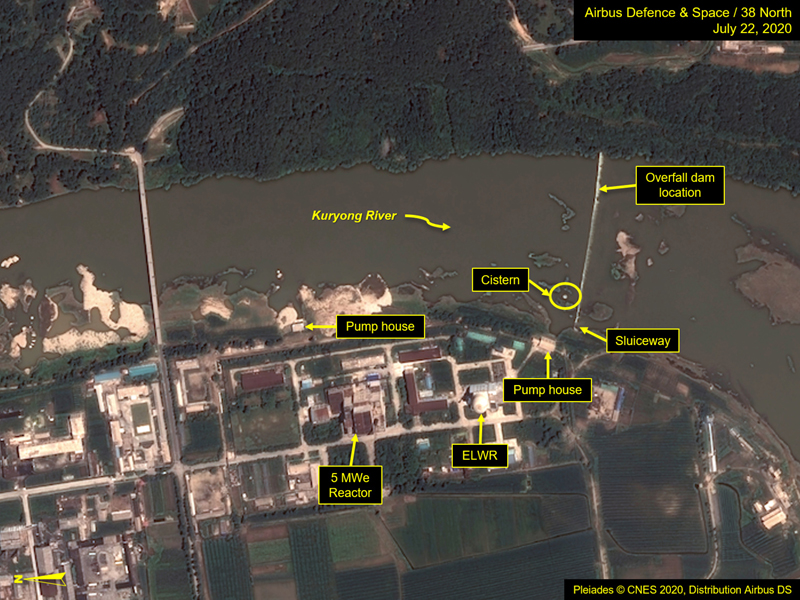 A view of the Yongbyon Nuclear Scientific Research Center on the bank of the Kuryong River in Yongbyon, North Korea, July 22, 2020. Picture taken July 22, 2020.  Mandatory credit Airbus Defence &amp; Space and 38 North/Pleiades u00a9 CNES 2020, Distribution Airbus DS/Handout via REUTERS   ATTENTION EDITORS - THIS IMAGE HAS BEEN SUPPLIED BY A THIRD PARTY. NO RESALES. NO ARCHIVES. MANDATORY CREDIT. IMAGE MAY NOT BE ALTERED