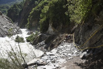 Ghantibagar-Chhangru track. Photo Courtesy: Nepali Army/twitter