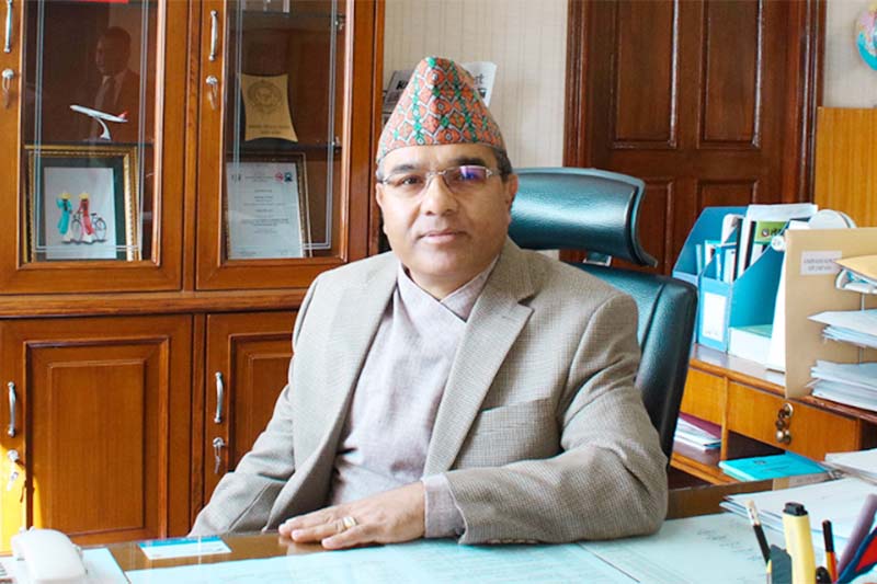 This undated image shows Foreign Secretary Shanker Das Bairagi. Photo courtesy: MoFA, Nepal