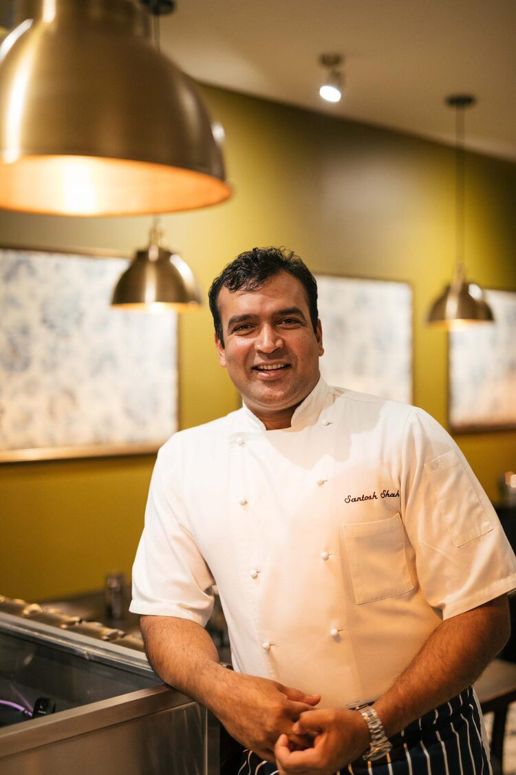 Photo: Chef Santosh Shah's website